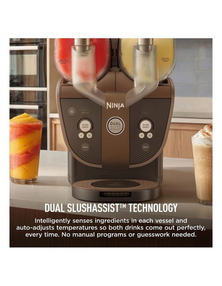 SLUSHi Twist Frozen Drink Machine in Mocha image 6