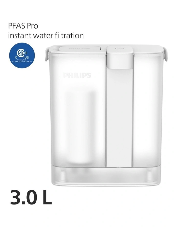 Powered Pitcher With Instant Filtration 3.0L PFAs Pro (ADD5912WH37) in White image 1
