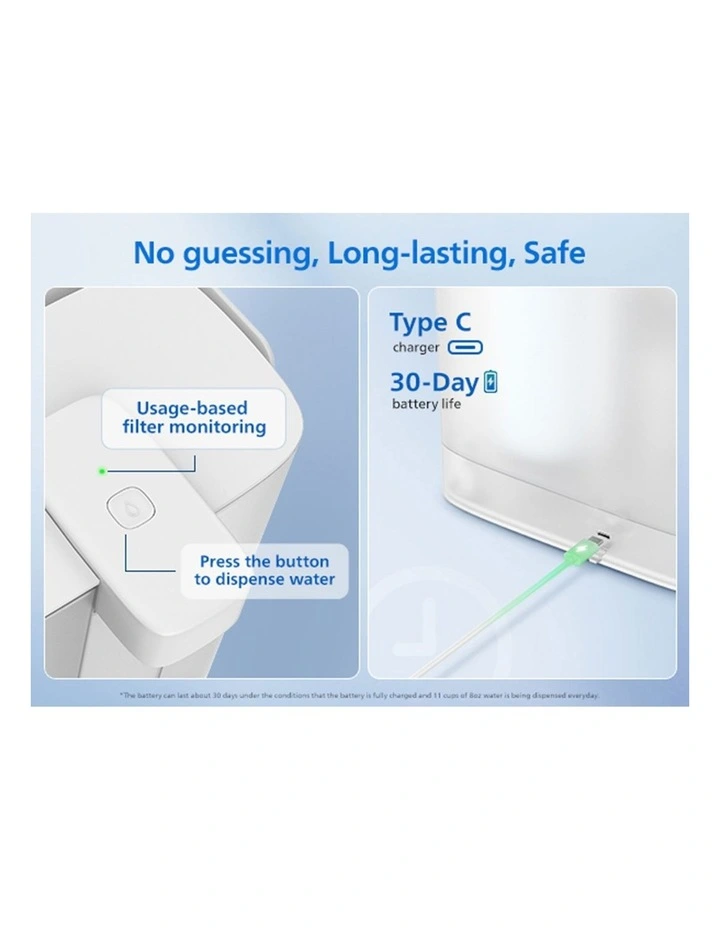 Powered Pitcher With Instant Filtration 3.0L PFAs Pro (ADD5912WH37) in White image 3