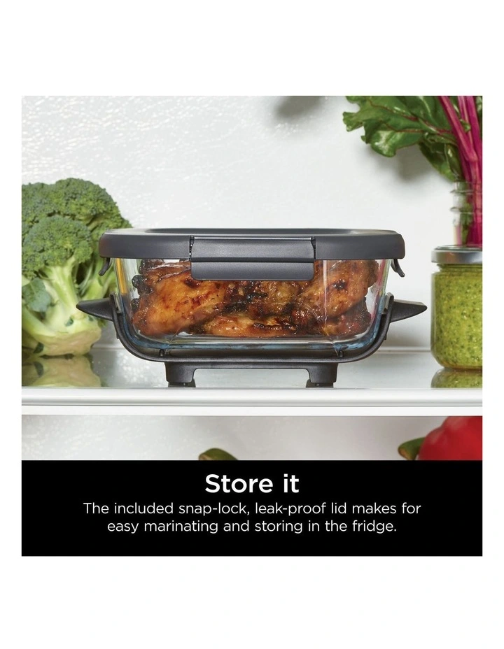 Crispi Glass Container 1.4L XSKSFN6CUPANZ in Clear image 1