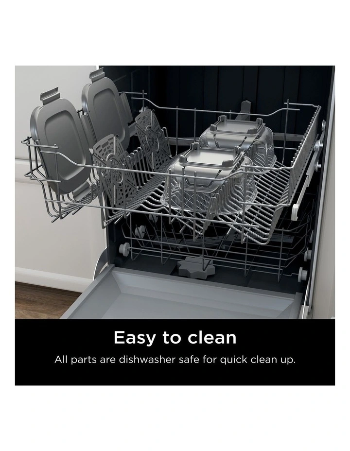 CleanCrisp Glass Container 2 Pack 1.4L XSKSFN2X6CANZ in Clear image 4