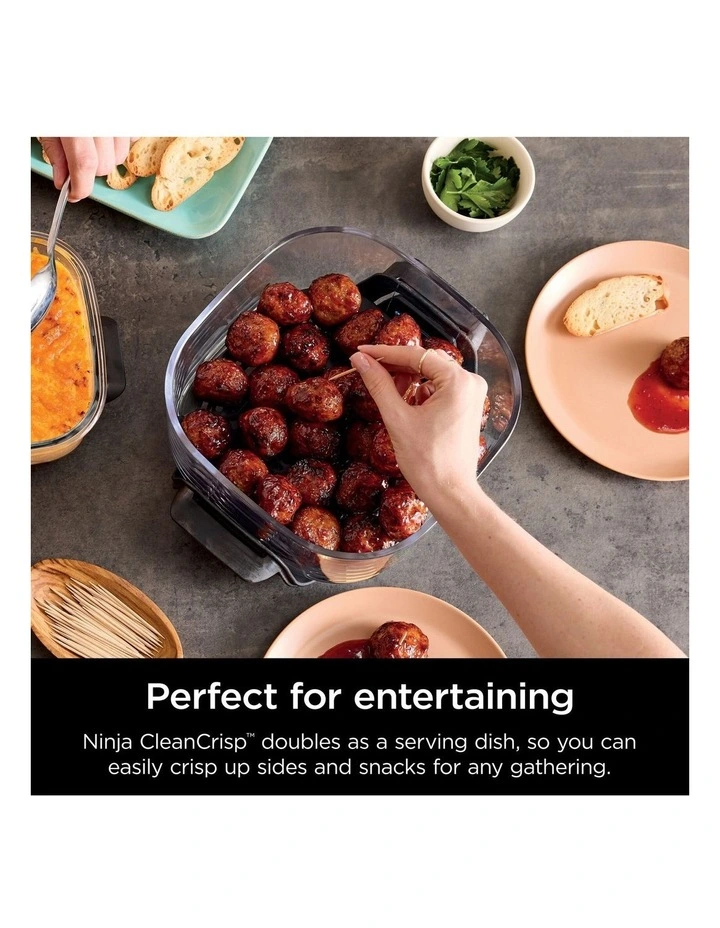 CleanCrisp Glass Container Pack 3.8L XSKSFN4QTANZ in Clear image 3