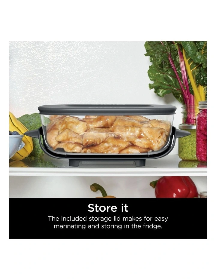 CleanCrisp Glass Container Pack 3.8L XSKSFN4QTANZ in Clear image 4