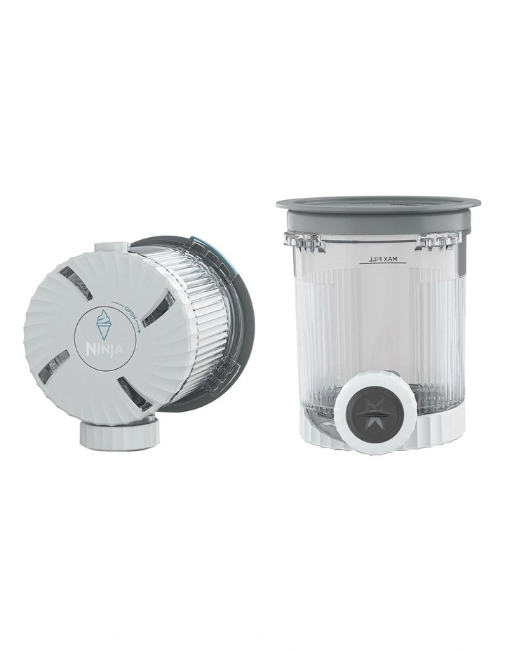 Swirl™ by Creami® Tubs And Lids 2-Pack XSK7PNTLD2ANZ in White image 2