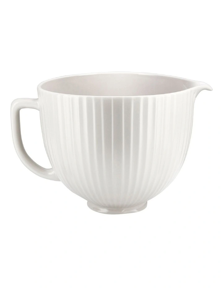 Ceramic Bowl For Stand Mixer in Classic Columns image 1