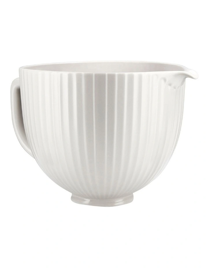 Ceramic Bowl For Stand Mixer in Classic Columns image 2