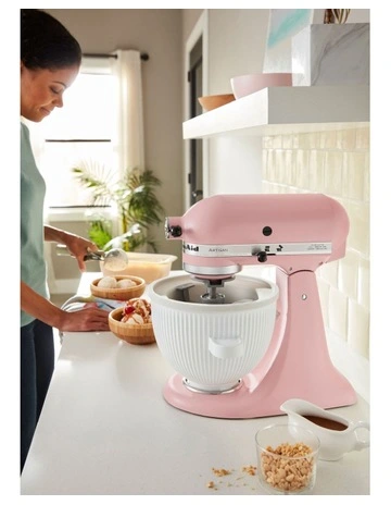 Ice Cream Maker Attachment in White 5KSMICM