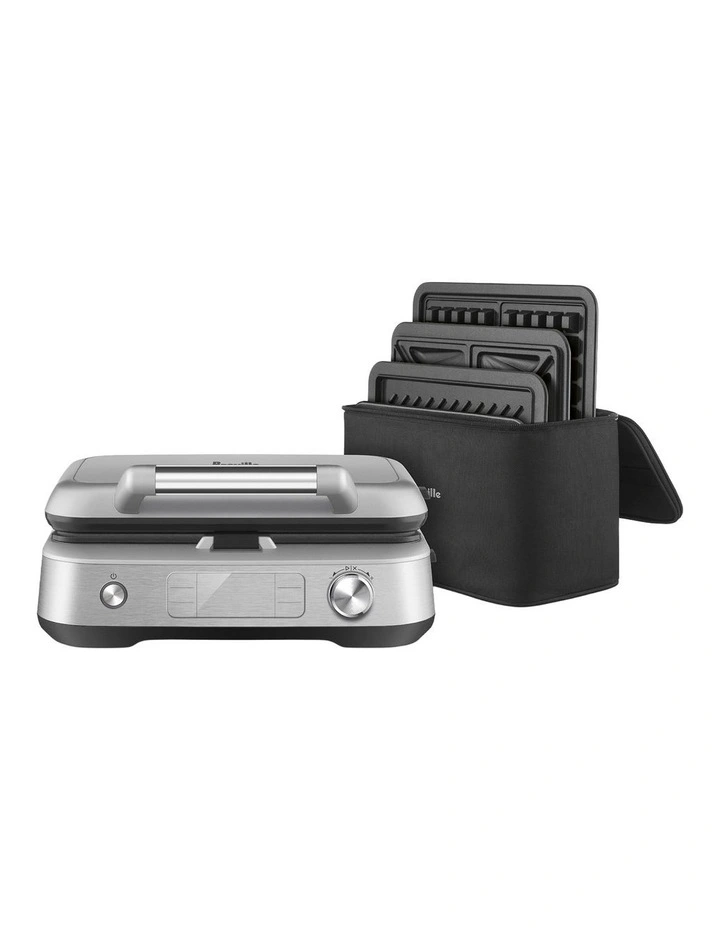 3-in-1 Waffle Jaffle And Grill LGR310BSS2IAN1 in Silver image 1