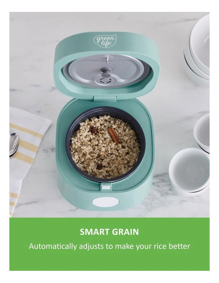 Rice Cooker Turquoise PFAS-free coating 1.2L image 4