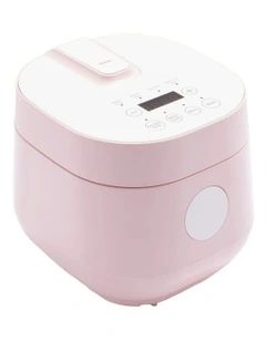 Rice Cooker Pink PFAS-free coating in 1.2L