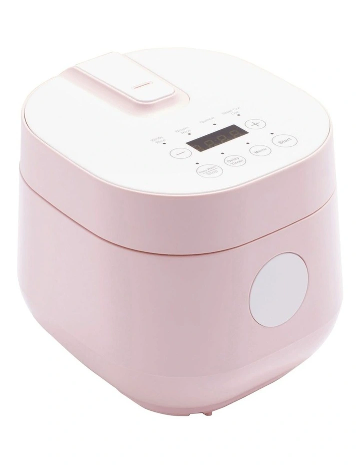 Rice Cooker Pink PFAS-free coating in 1.2L image 1