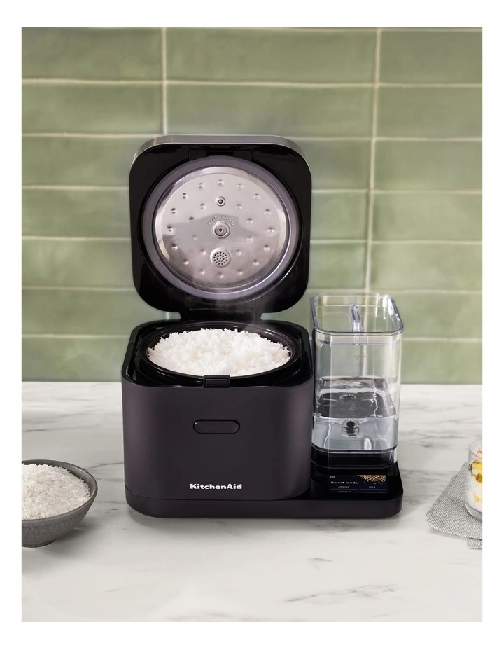 KitchenAid Grain & Rice Cooker Black Matte 5KGC3155ABM image 2
