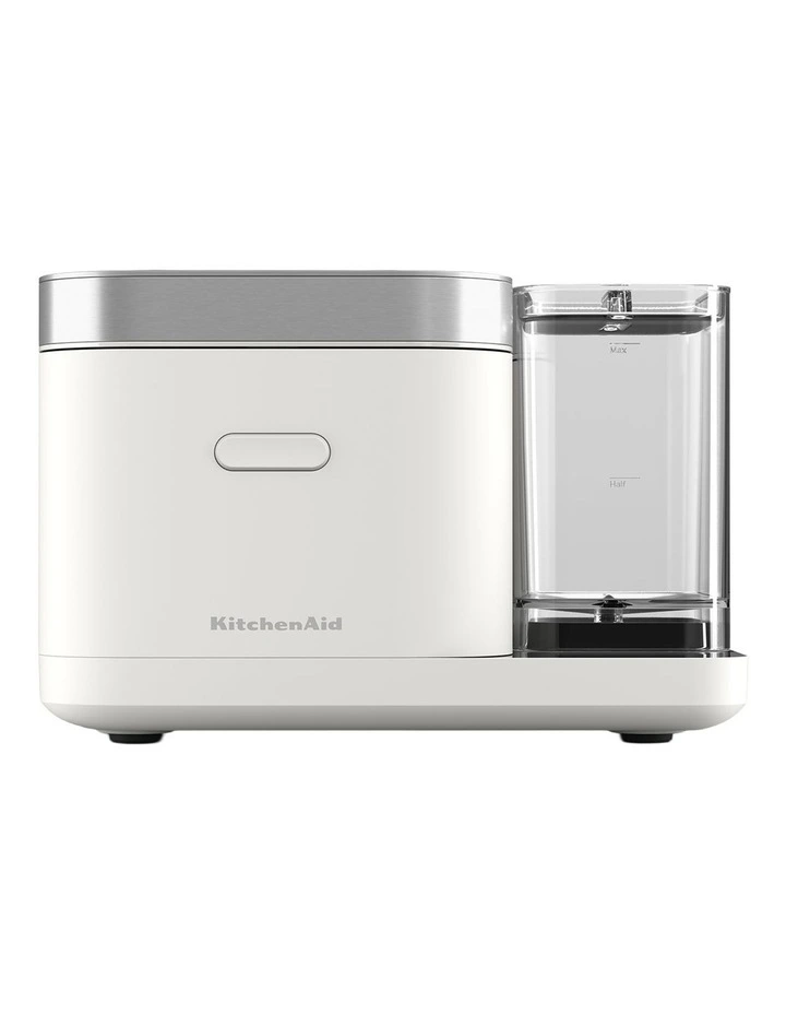 KitchenAid Grain & Rice Cooker Porcelain White 5KGC3155APL image 1
