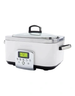 Elite Slow Cooker 6L in Cloud Cream
