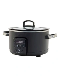Bistro Slow Cooker Black PFAS-free coating in Black