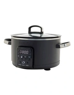 Bistro Slow Cooker Black PFAS-free coating in Black