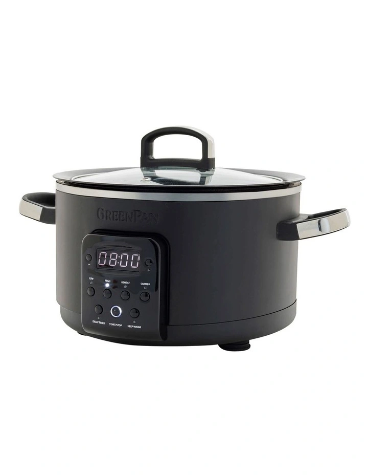 Bistro Slow Cooker Black PFAS-free coating in Black image 1
