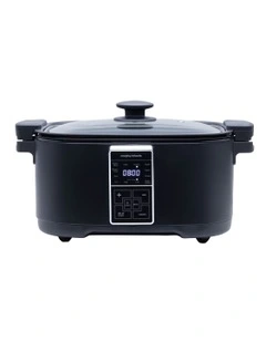 Rectangle Digital Slow Cooker 6.5L MRDSC6BK