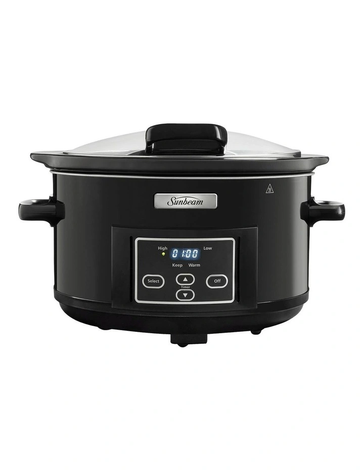 Lift And Serve Slow Cooker 4.7L HP5500BK in Black image 1
