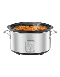 The EasySet 6L Slow Cooker in Brushed Stainless Steel LSC460BSS2IAN1