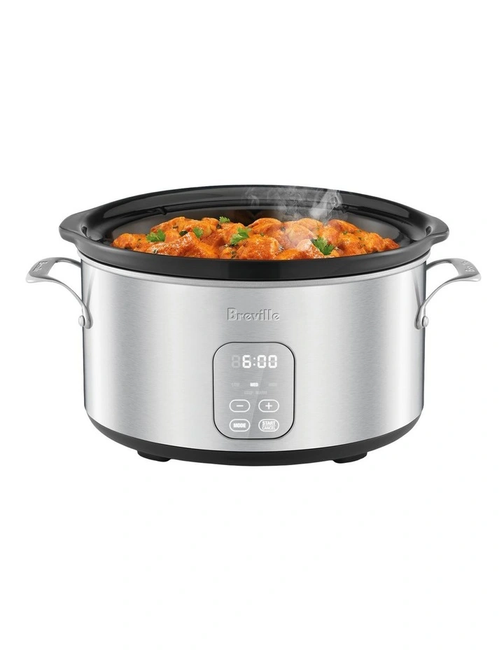 The EasySet 6L Slow Cooker in Brushed Stainless Steel LSC460BSS2IAN1 image 1