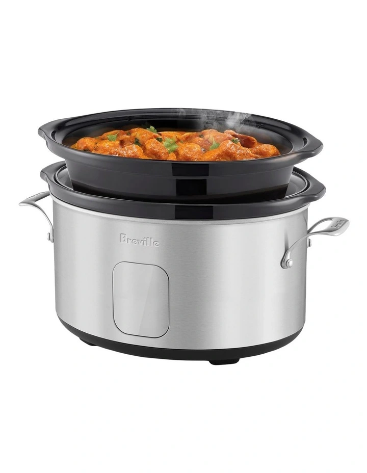 The EasySet 6L Slow Cooker in Brushed Stainless Steel LSC460BSS2IAN1 image 3