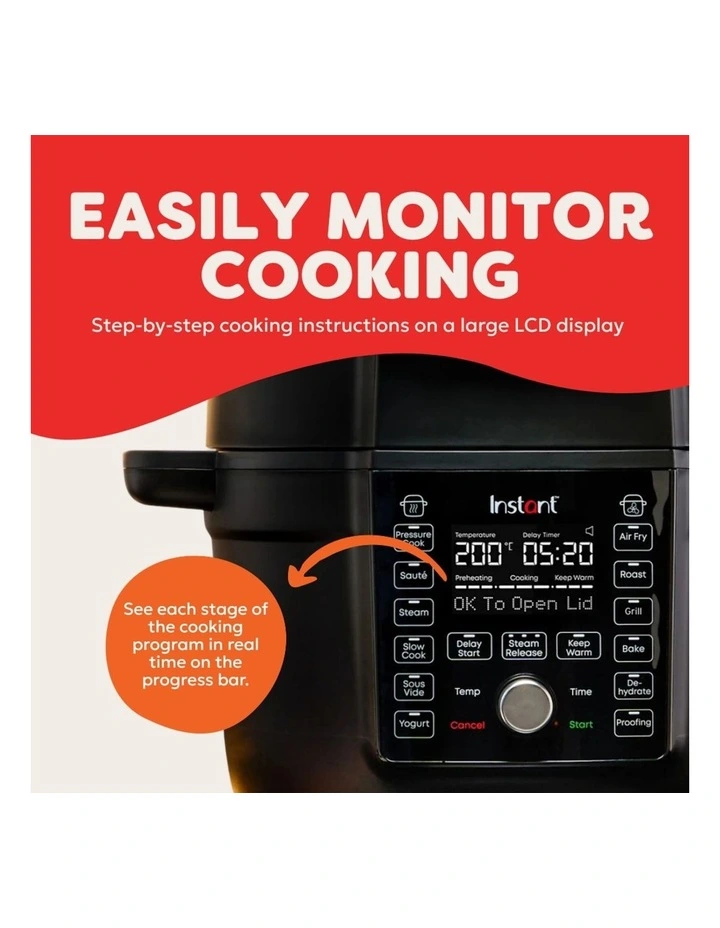 Duo Crisp 6.5L Air Fryer & Multi Cooker with Ultimate Lid 140-0060-01-AU image 4