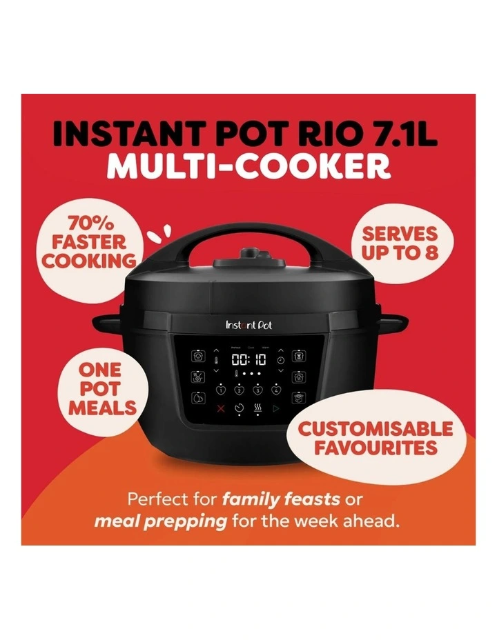 Rio Series Multi-Cooker Wide 7.1L 113-1066-01-AU image 2