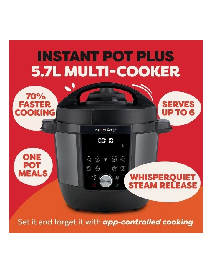 Rio Plus WiFi Cooker 5.7L 112-2001-01-AU in Black image 2