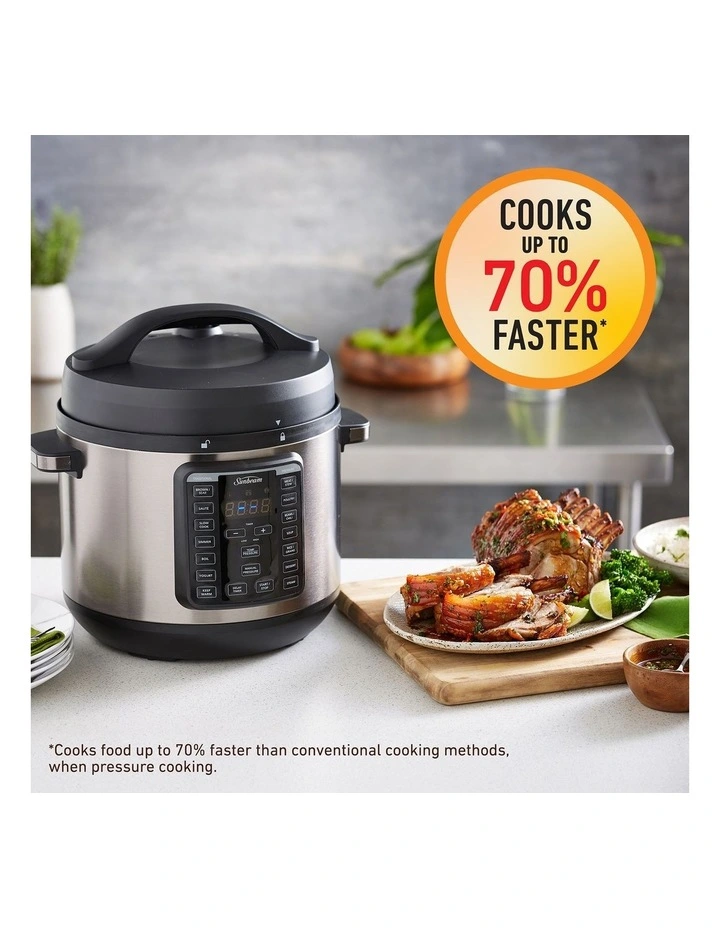 Express Pressure Multicooker XL 7.6L PEM3000SS in Stainless Steel image 4