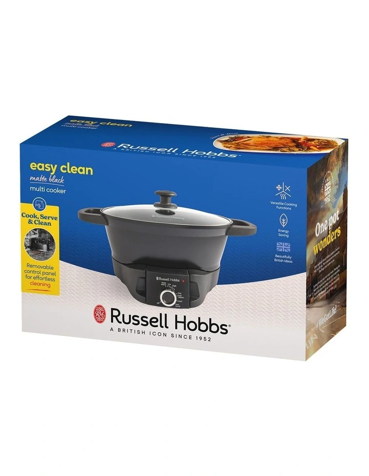 Easy To Clean Multicooker RHMC20 in Black image 7