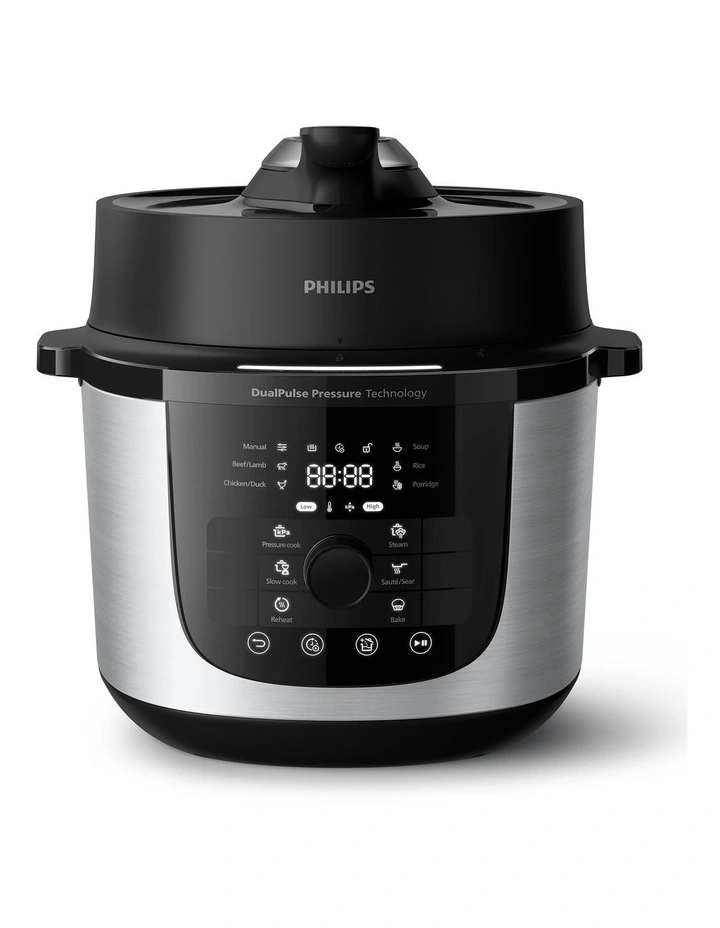 All-In-One Multicooker 6L in Silver HD2616/70 image 1