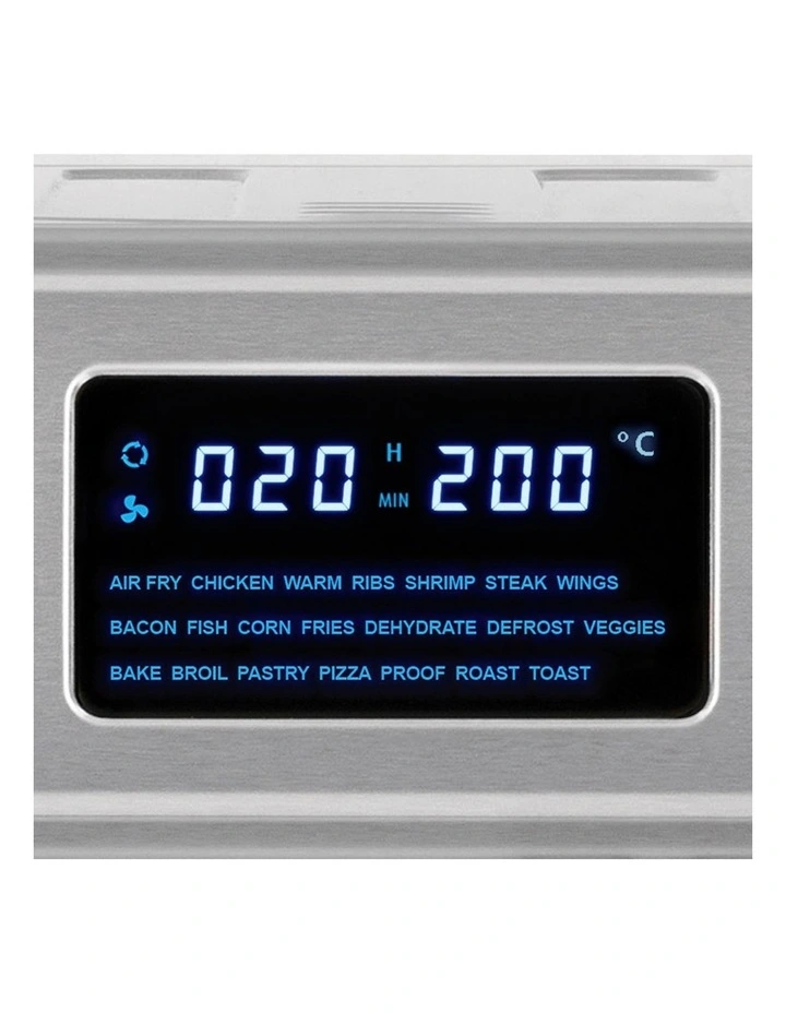 25L Digital Maxx Air Fryer Oven Stainless Steel AFO46045SS image 5