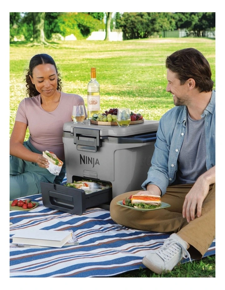 FrostVault™ 28L Hard Cooler with Dry Zone in Slate Grey FB131GYANZ image 7