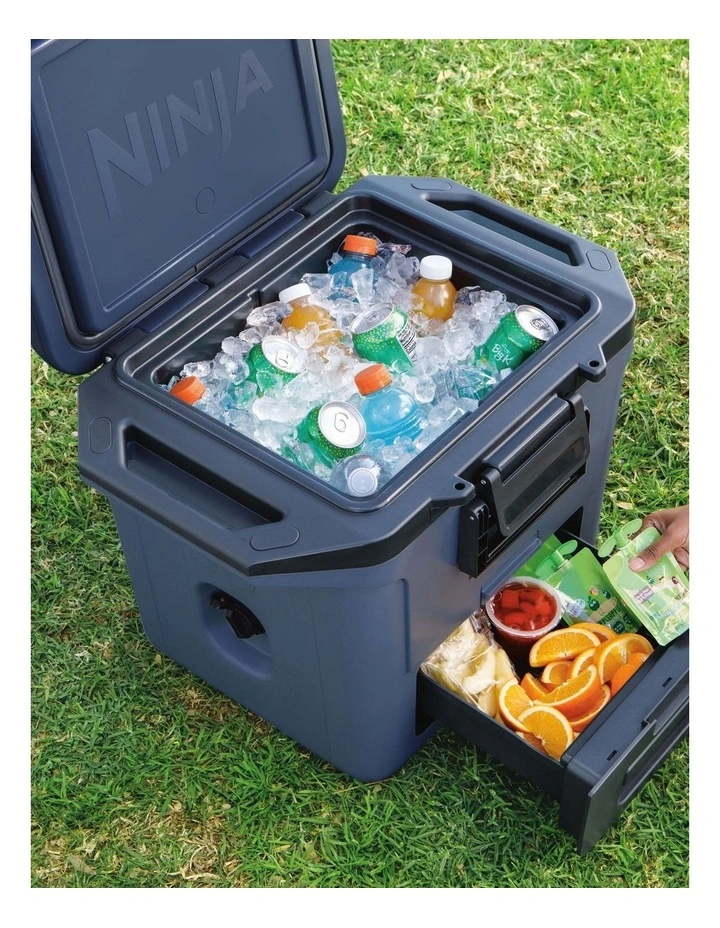 FrostVault™ 28L Hard Cooler with Dry Zone in Lakeshore Blue FB131BLANZ image 4