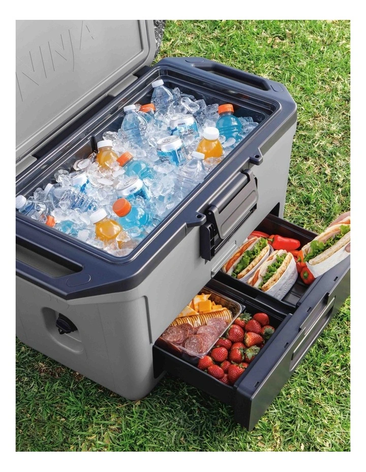 FrostVault™ 47L Hard Cooler with Dry Zone in Slate Grey FB151GYANZ image 4