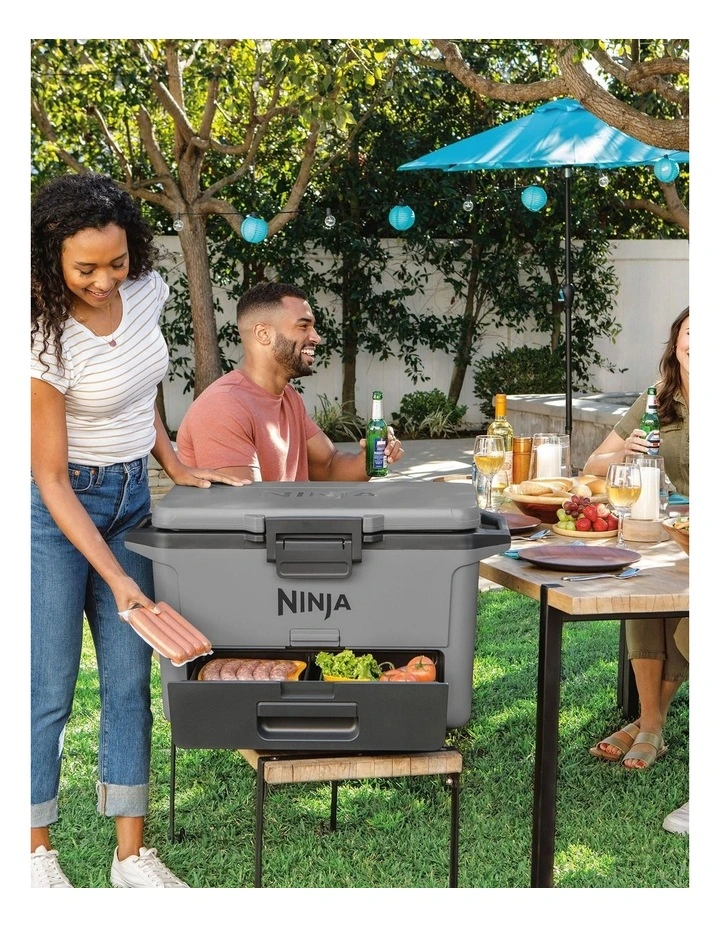 FrostVault™ 47L Hard Cooler with Dry Zone in Slate Grey FB151GYANZ image 5