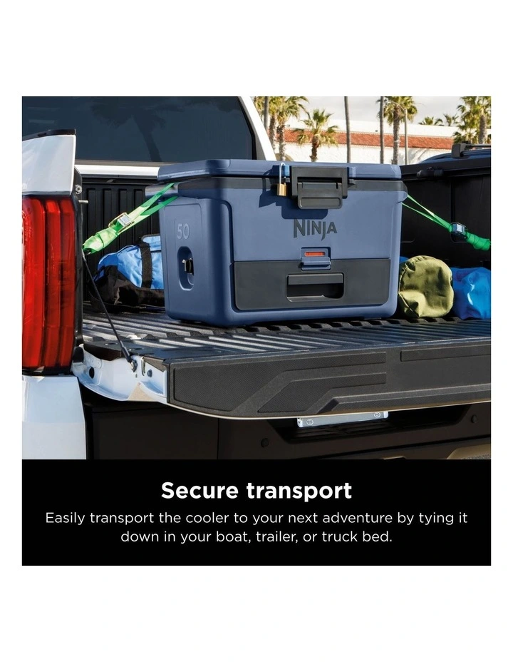 FrostVault™ 47L Hard Cooler with Dry Zone in Lakeshore Blue FB151BLANZ image 6