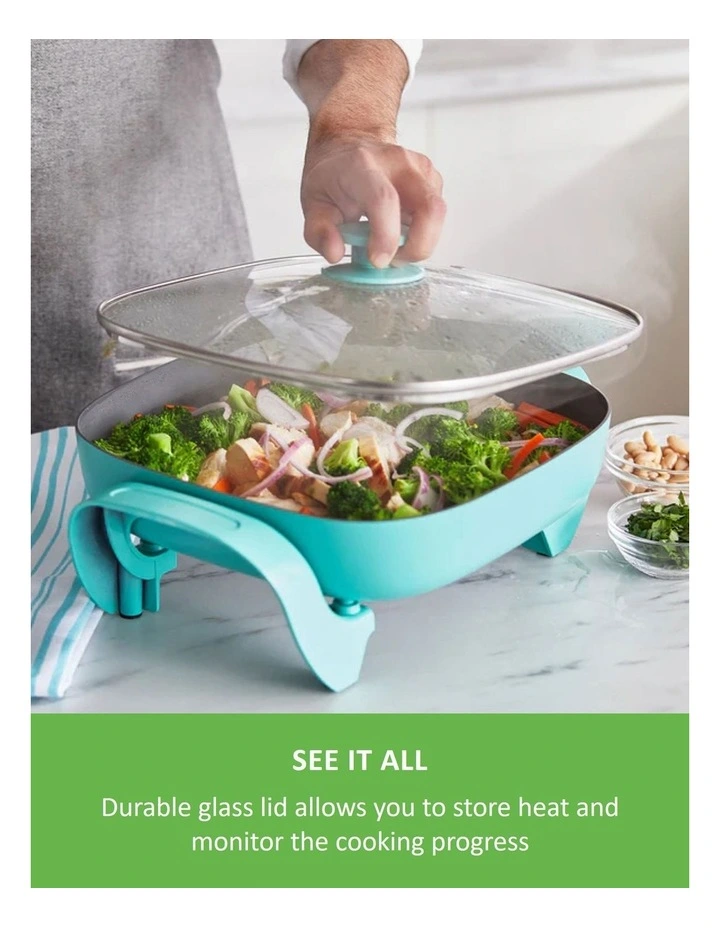 Electric Frypan in Turquoise image 5
