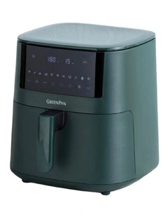 Bistro XXL PFAS-free coating Coloured Air Fryer in Pine Green