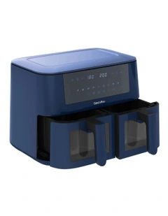 Bistro XXL Dual Zone Air Fryer- Oxford Blue PFAS-free coating