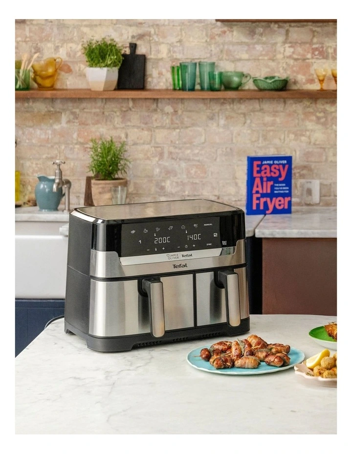 Dual Easy Fry & Grill Deluxe XXL Airfryer EY905J image 3
