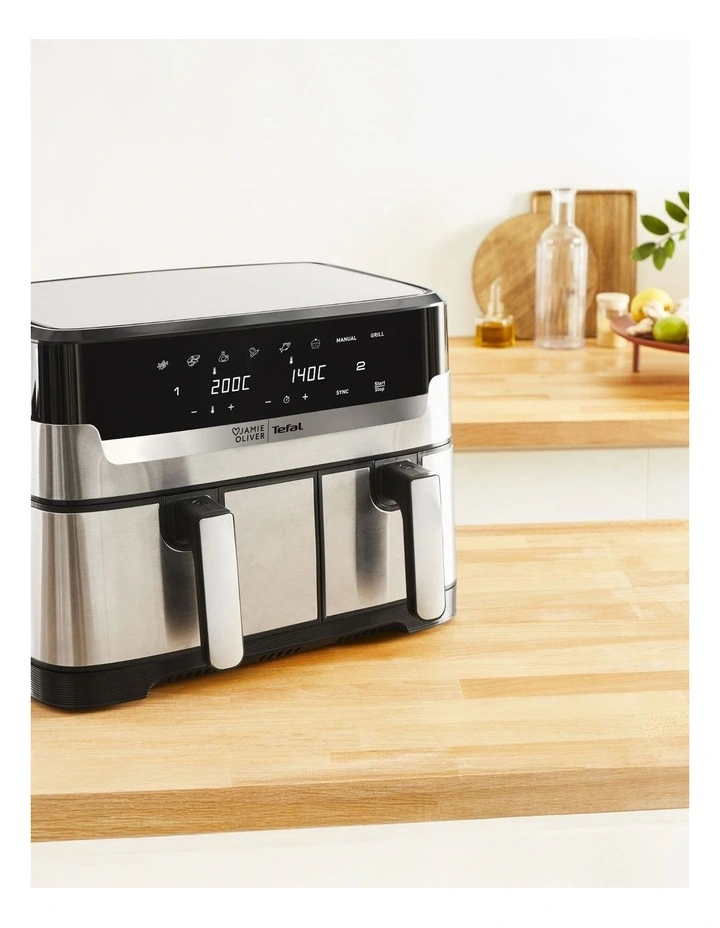 Dual Easy Fry & Grill Deluxe XXL Airfryer EY905J image 4