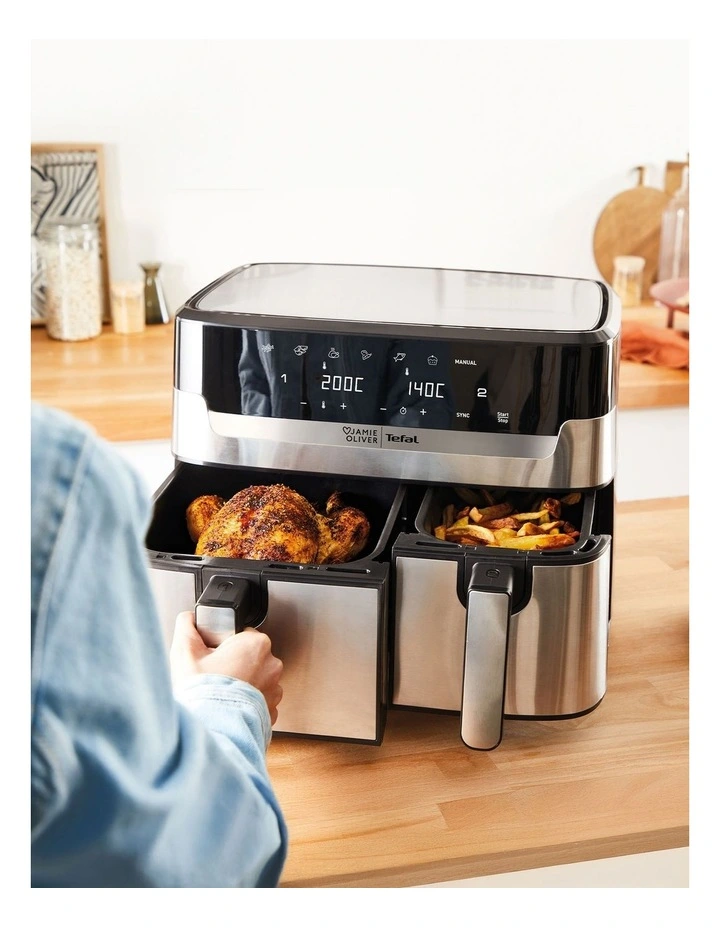 Dual Easy Fry & Grill Deluxe XXL Airfryer EY905J image 5