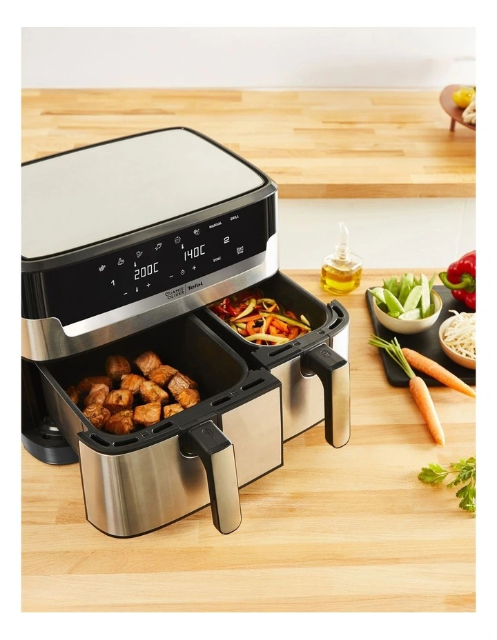 Dual Easy Fry & Grill Deluxe XXL Airfryer EY905J image 6