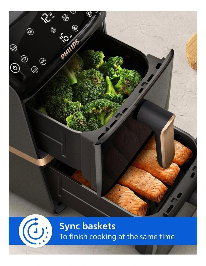 4000 Series 10L Double Stack Airfryer NA462/70 image 6
