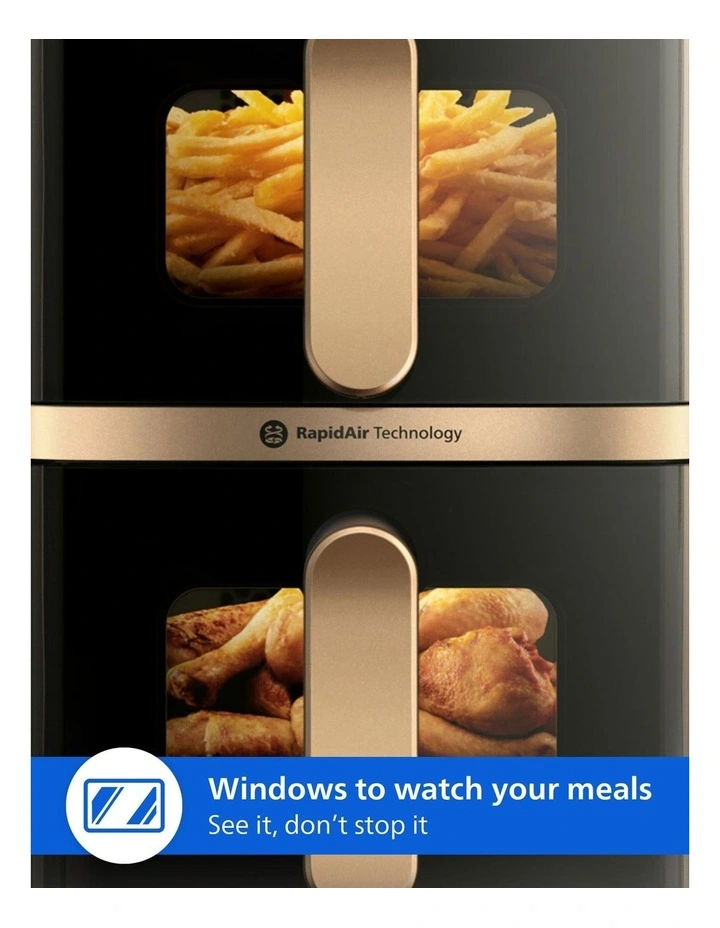 4000 Series 10L Double Stack Airfryer NA462/70 image 7
