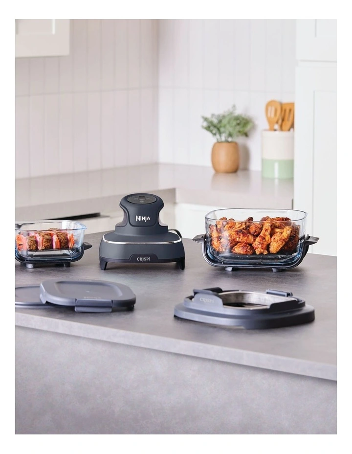 Crispi 4-in-1 Portable Glass Air Fryer FN101GYANZ image 2