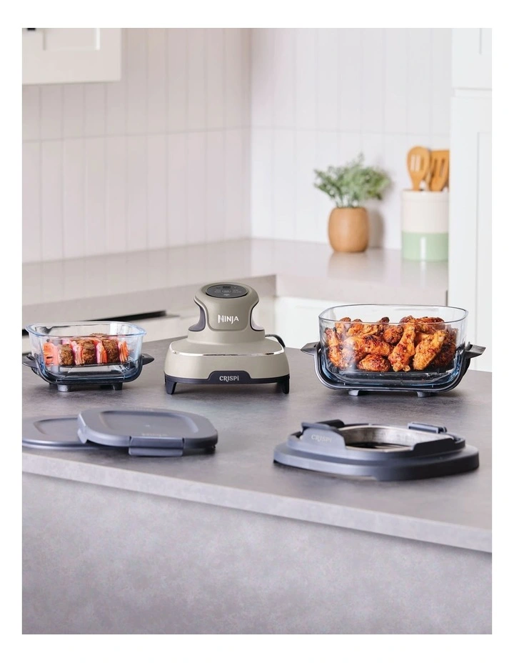 Crispi 4-in-1 Portable Glass Air Fryer FN101STANZ image 2