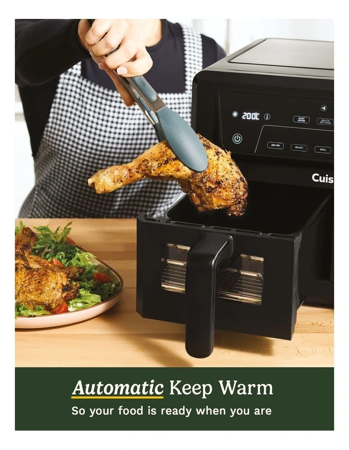 AirTwin XXL Dual-Zone Airfryer AFD-10XBLXA in Black image 7